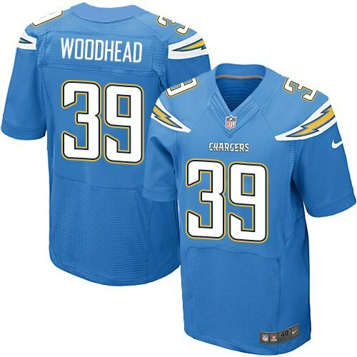 Elite Nike Men's Danny Woodhead Electric Blue Alternate Jersey: NFL #39 San Diego Chargers