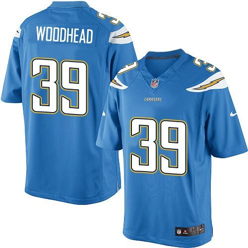 Elite Nike Youth Danny Woodhead Electric Blue Alternate Jersey: NFL #39 San Diego Chargers