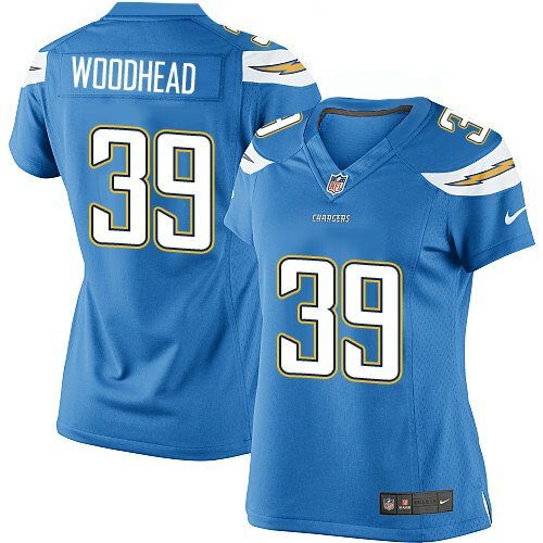 Elite Nike Women's Danny Woodhead Electric Blue Alternate Jersey: NFL #39 San Diego Chargers