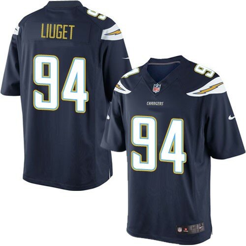 Limited Nike Men's Corey Liuget Navy Blue Home Jersey: NFL #94 San Diego Chargers