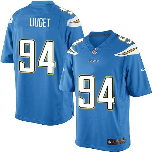 Limited Nike Men's Corey Liuget Electric Blue Alternate Jersey: NFL #94 San Diego Chargers